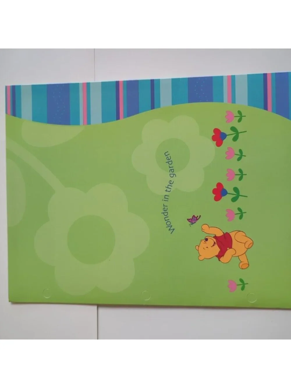 Vtg Lot Of 9 Disney's Winnie the Pooh Mixed Brand Folders for 3 Ring Binders